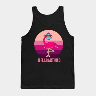 flarantined flamingo quarantined 2020 flamingo lovers gift Tank Top